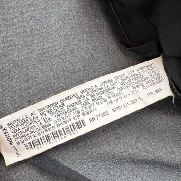 Y2K Vintage Zara Gray Grey Grunge Embellished Sparkly Cut Out Tank Dress Mini L - Picture 9 of 16